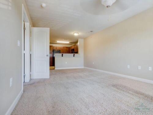 One-Bedroom-Apartments-in-Fayetteville-North Carolina-Living-Room-View-to-Kitchen